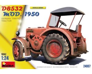 1/24 GERMAN TRAFFIC TRACTOR D8532 MOD. 1950 24007