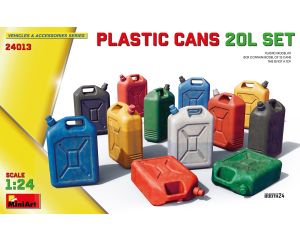 1/24 PLASTIC CANS 20L SET 12 STUKS 24013