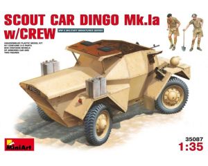 1/35 SCOUT CAR DINGO MK 1A W/CREW 35087