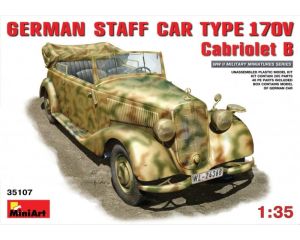 1/35 GERMAN STAFF CAR TYP 170V. CABRIO B 35107