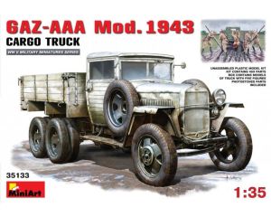 1/35 GAZ-AAA. MOD. 1943. CARGO TRUCK 35133
