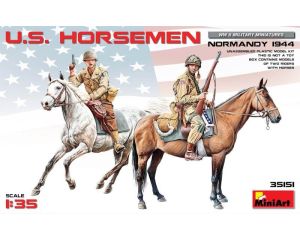 1/35 U.S. HORSEMEN. NORMANDY 1944 35151