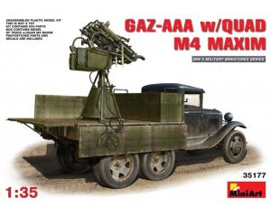 1/35 GAZ-AAA W/QUAD M-4 MAXIM 35177