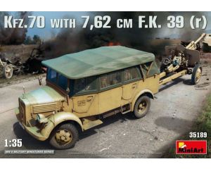 1/35 KFZ.70 en 7,62 CM F.K. 39 R 35189