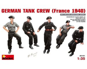 1/35 GERMAN TANK CREW FRANCE 1940 35191