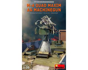 1/35 M-4 QUAD MAXIM AA MACHINEGUN 35211