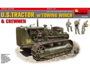 1/35 U.S.TRACTOR W/TOWING WINCH en CREWMEN. S.E. 35225