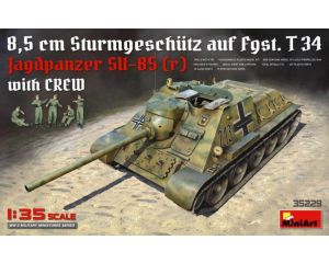1/35 JAGDPANZER SU-85 R W/CREW 35229