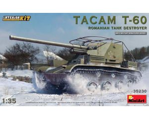 1/35 TACAM T-60 ROMANIAN TANK DESTR. INTERIOR KIT 35230