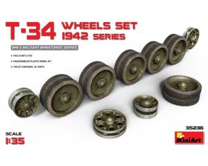 1/35 T-34 WHEELS SET. 1942 SERIES 35236