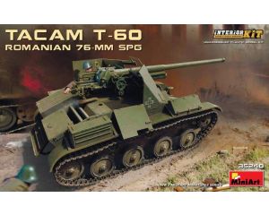 1/35 ROMANIAN 76-MM SPG TACAM T-60 INTER. KIT 35240
