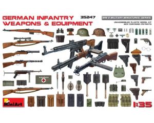 1/35 GERMAN INFANTRY WEAPONS en EQUIPMENT 35247