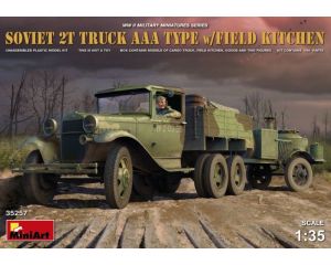 1/35 SOVIET 2 T TRUCK AAA TYPE W/FIELD KITCHEN 35257
