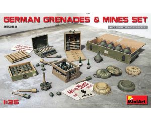 1/35 GERMAN GRENADES en MINES SET 35258