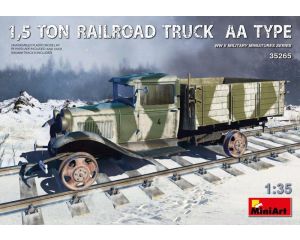1/35 1,5 TON RAILROAD TRUCK AA TYPE 35265
