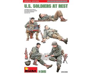 1/35 U.S. SOLDIERS AT REST. SPECIAL EDITION 35318