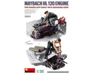 1/35 MAYBACH HL 120 ENGINE F. PANZER III/IV W. CREW 35331