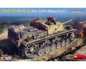 1/35 STUG III AUSF. G MARCH 1943 ALKETT PROD. 35336