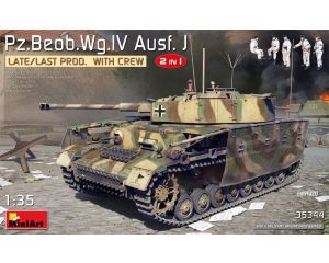 1/35 PZ.BEOB.WG.IV AUSF. J LATE 2IN1 35344
