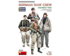 1/35 GERMAN TANK CREW. KHARKOV 1943. RESIN HEADS 35354