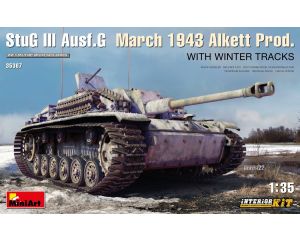 1/35 STUG III AUSF.G 1943 ALKETT PROD. W.TRACKS 35367