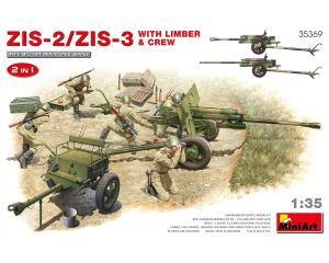 1/35 ZIS-2/ZIS-3 W. LIMBER en CREW 2IN1 35369