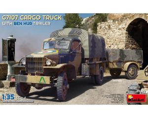 1/35 G7107 CARGO TRUCK WITH BEN HUR TRAILER 35372