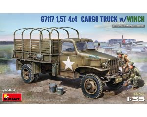 1/35 1,5T 4X4 G7117 CARGO TRUCK W/WINCH 35389