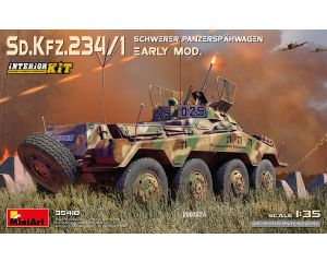 1/35 SD.KFZ.234/1 SCHWERER PANZERSPAHWAGEN EARLY 35410