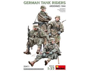 1/35 GERMAN TANK RIDERS. ARDENNES 1944 (12/23) * 35411