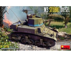 1/35 M3 STUART DISEL EARLY PROD. 35417
