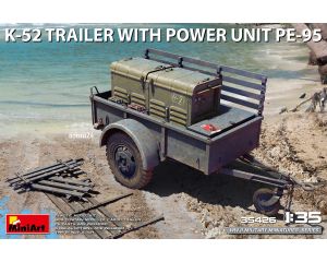 1/35 K-52 TRAILER W/POWER UNIT PE-95 35426