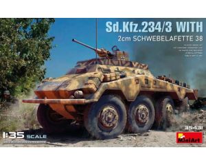 1/35 SF.KFZ. 234/3 WITH 2cm SCHWEBELAFETTE 38 35431