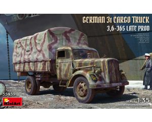 1/35 GERMAN 3T CARGO TRUCK  3,6-36S LATE PROD (07/25) * 35459