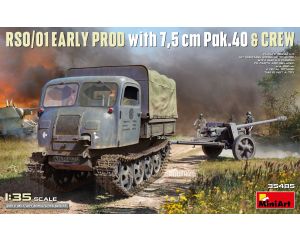 1/35 RSO/01 EARLY PROD. WITH 7,5 CM PAK.40 en CREW