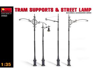 1/35 TRAM SUPPORTS AND STREET LAMPS 35523