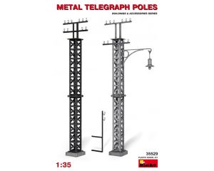 1/35 METAL TELEGRAPH POLES 35529