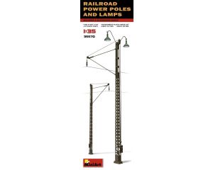 1/35 RAILROAD POWER POLES en LAMPS 35570