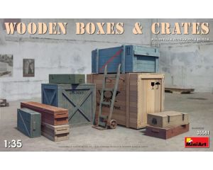 1/35 WOODEN BOXES en CRATES 35581