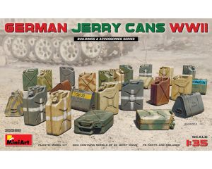 1/35 GERMAN JERRY CANS SET WWII 35588