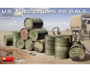 1/35 U.S. FUEL DRUM 55 GALS. 35592