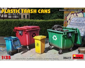 1/35 PLASTIC TRASH CANS 35617
