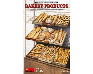 1/35 BAKERY PRODUCTS en WOODEN CRATES 35624