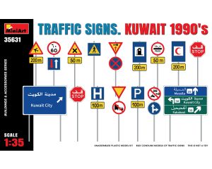 1/35 TRAFFIC SIGNS KUWAIT 1990 35631