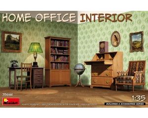 1/35 HOME OFFICE INTERIOR (1/23) * 35644