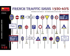 1/35 FRENCH TRAFFIC SIGNS 1930-40’S 35645