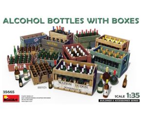 1/35 ALCOHOL BOTTLES W/BOXES (01/25) * 35665