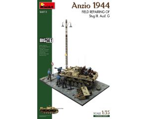 1/35 ANZIO 1944. FIELD REPAIR OF STUG III. AUSF. G. (05/25) 36072