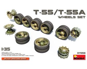 1/35 T-55/T-55A WHEELS SET 37058