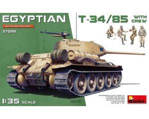 1/35 EGYPTIAN T-34/85 WITH CREW 37098